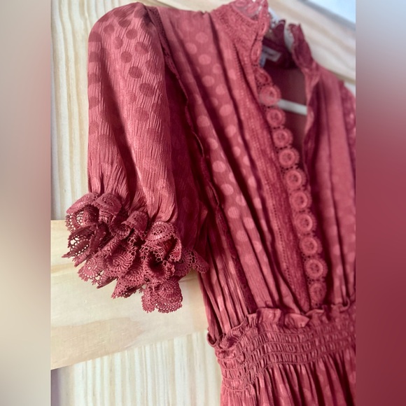 Burnt Orange Maxi Dress - Picture 5 of 8